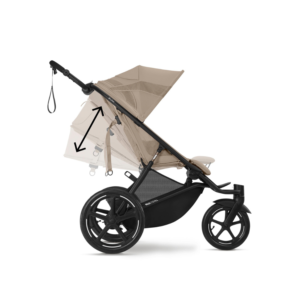 Cybex INFO Wandelwagen Avi Spin Almond Beige