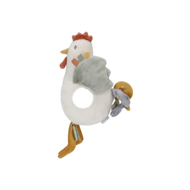 Little Dutch Activiteitenknuffel Little Farm kip 22 cm