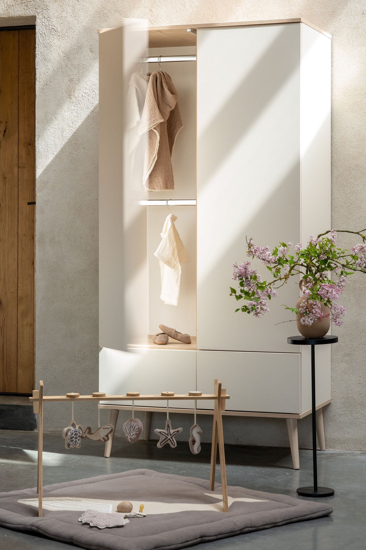 Quax Armoire 2 portes Flow Clay