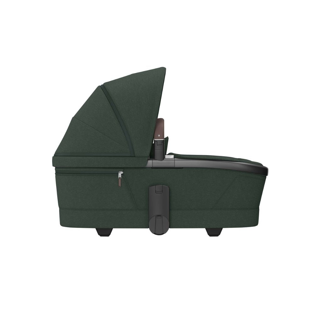 Maxi-Cosi Kinderwagen 4-in-1 Fame Twillic Green + draagmand + Autostoel Pebble 360 pro 2 + basis Familyfix 360 Pro