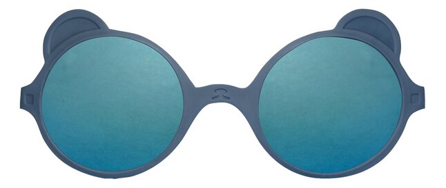 Ki ET LA Lunettes de soleil Ours'on bleu/gris argenté 1-2 ans