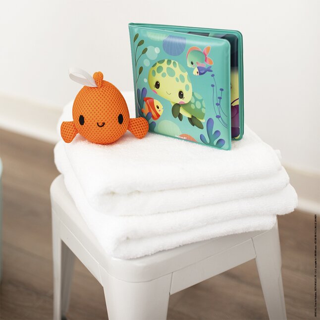 Janod Livre de bain La Vie Magique des Tortues