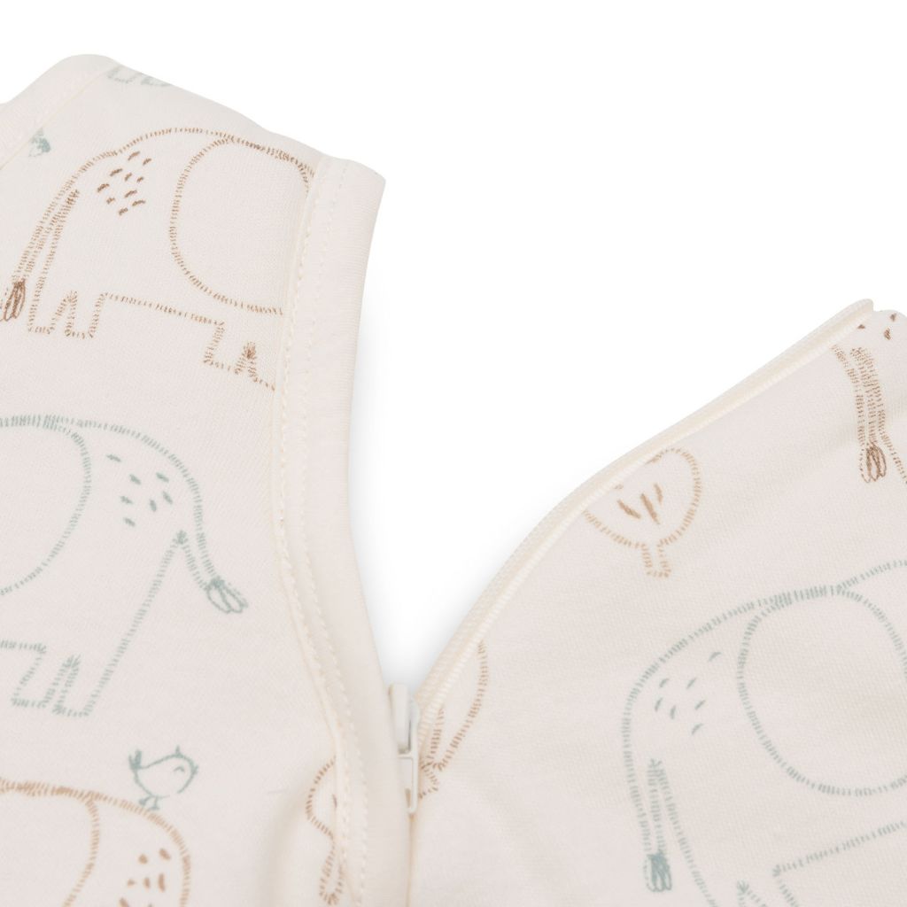 Jollein Gigoteuse avec manches amovibles Elephant Tales 110 cm