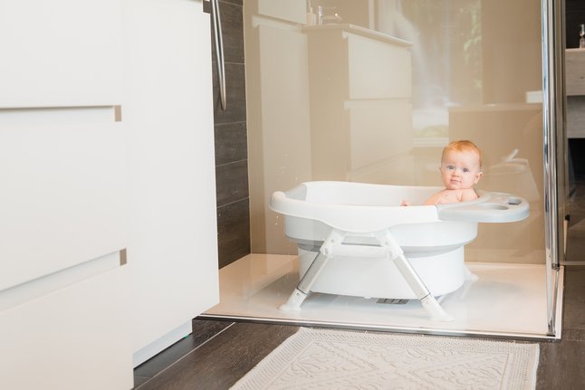 Bo Jungle Baignoire pour douche blanc/gris