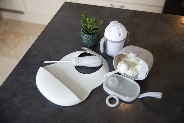 Bo Jungle Doseur de lait en poudre B-Nomadic gris