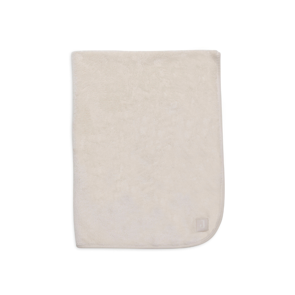 Jollein Couverture pour berceau Basic Jersey/Sherpa Oatmeal 75 x 100 cm