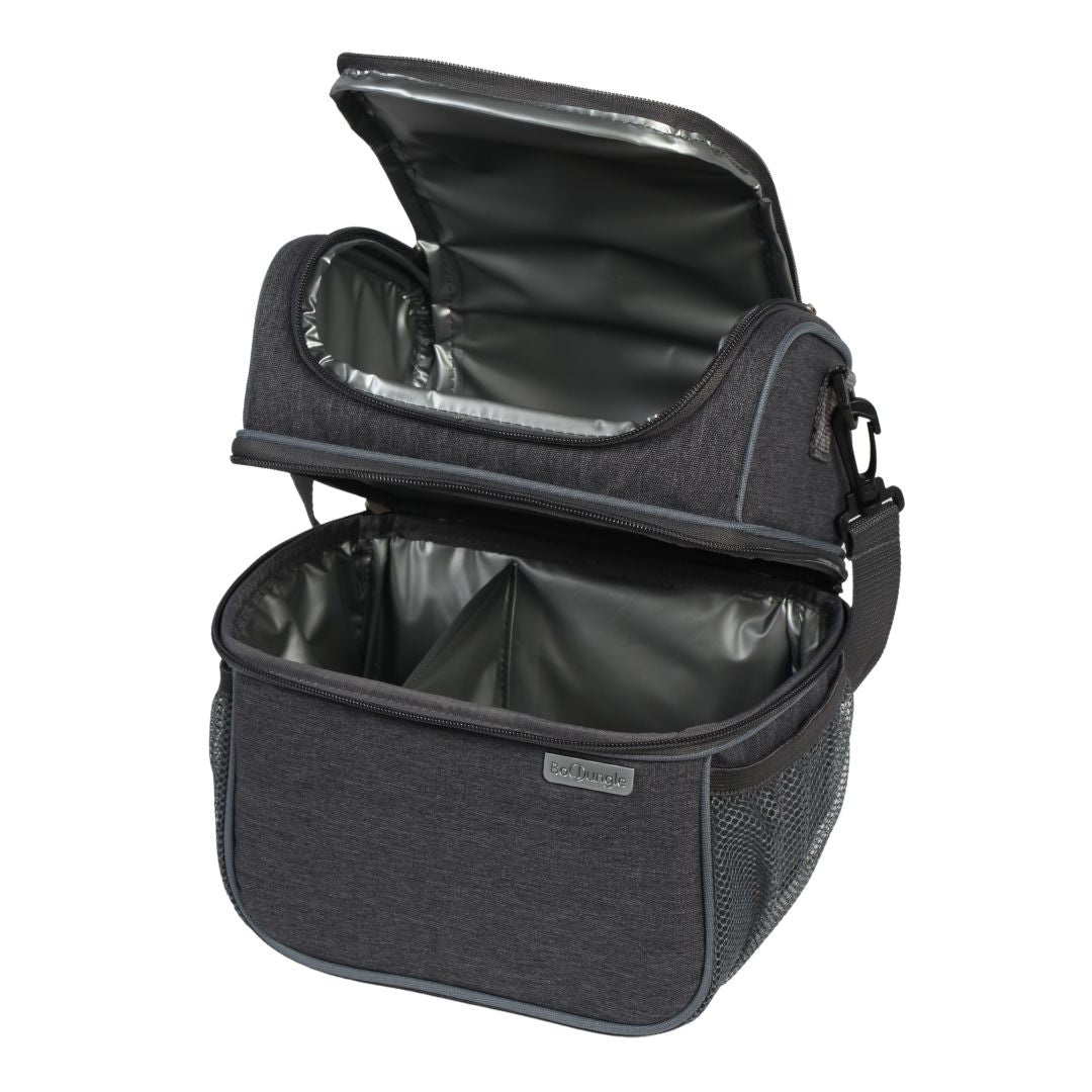 Bo Jungle Sac isotherme B-Thermo Breastpump organiser gris foncé 12 l