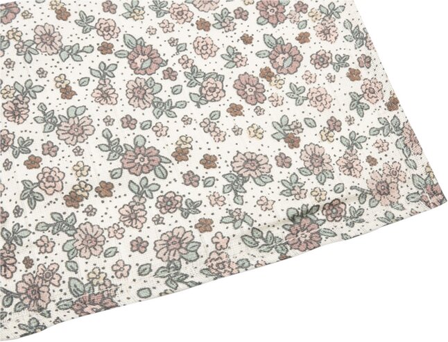 Jollein Tetradoek Retro Flowers XL - 2 stuks
