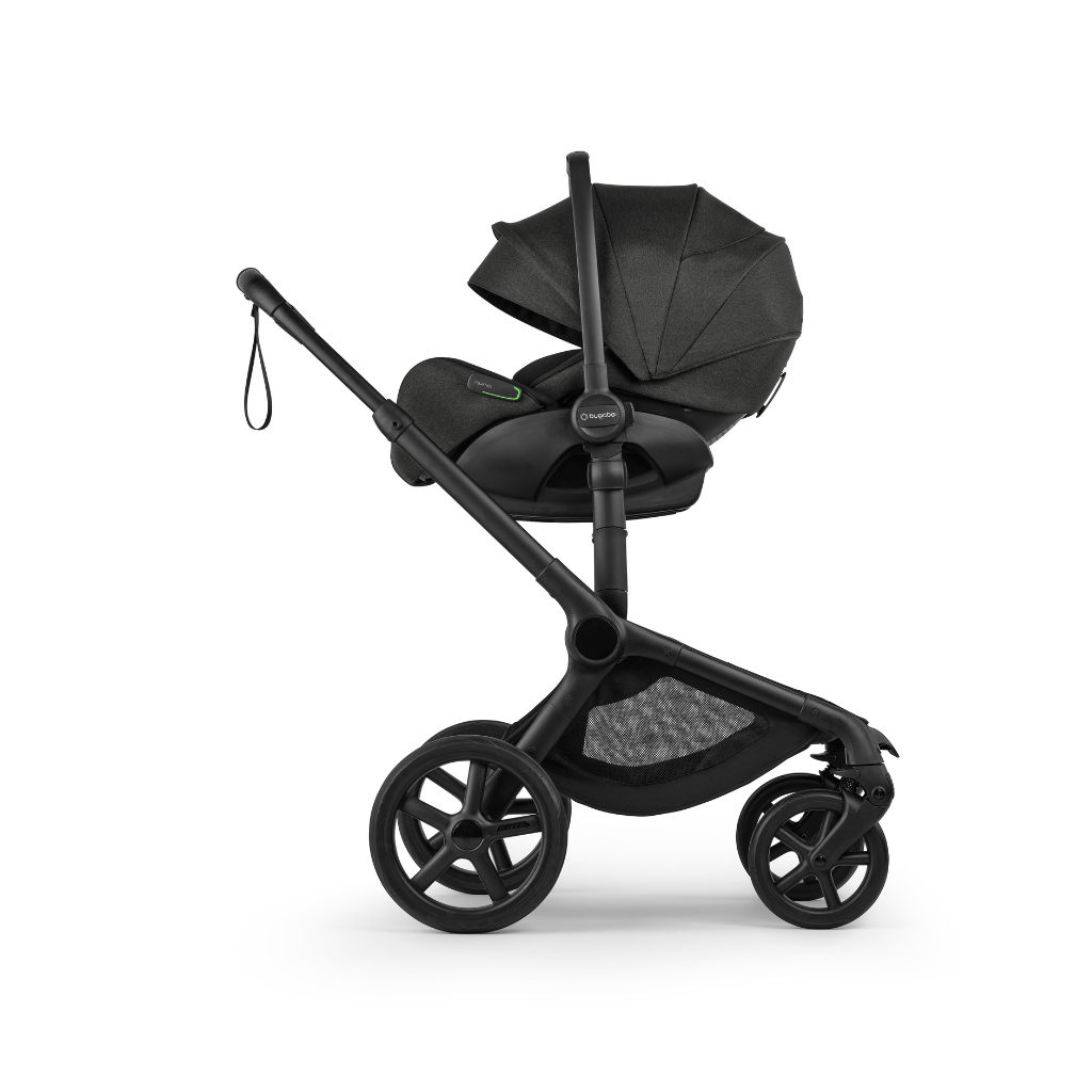 Bugaboo Draagbare autostoel Otter by Nuna R129 Groep 0+ Mineral Washed Black