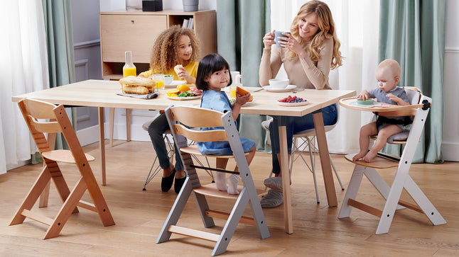 Kinderkraft Chaise haute Enock Black