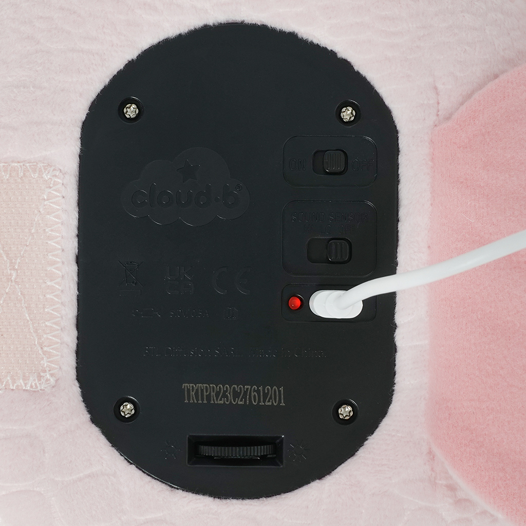 Cloud B Nachtlampje/projector Tranquil Turtle™ Pink