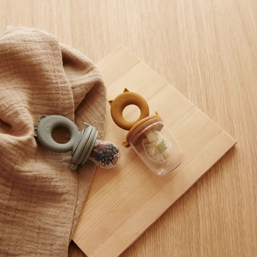 Liewood Sabbelzakje Miranda Whale Blue - 2 stuks