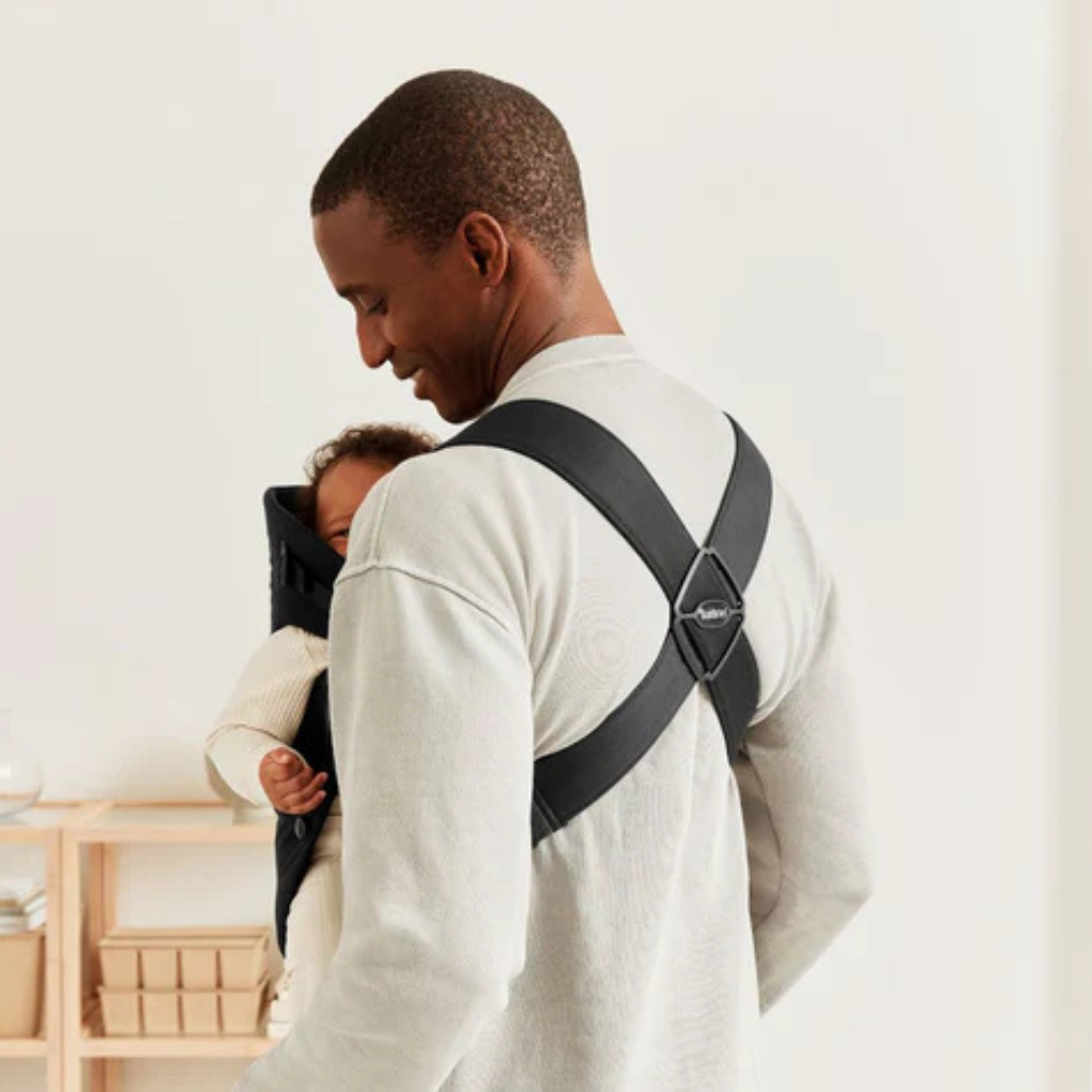BabyBjörn Porte-bébé combiné Harmony 3D-mesh noir