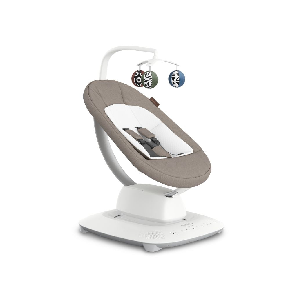 MamaRoo Schommelstoel met inlegkussen Wells Taupe