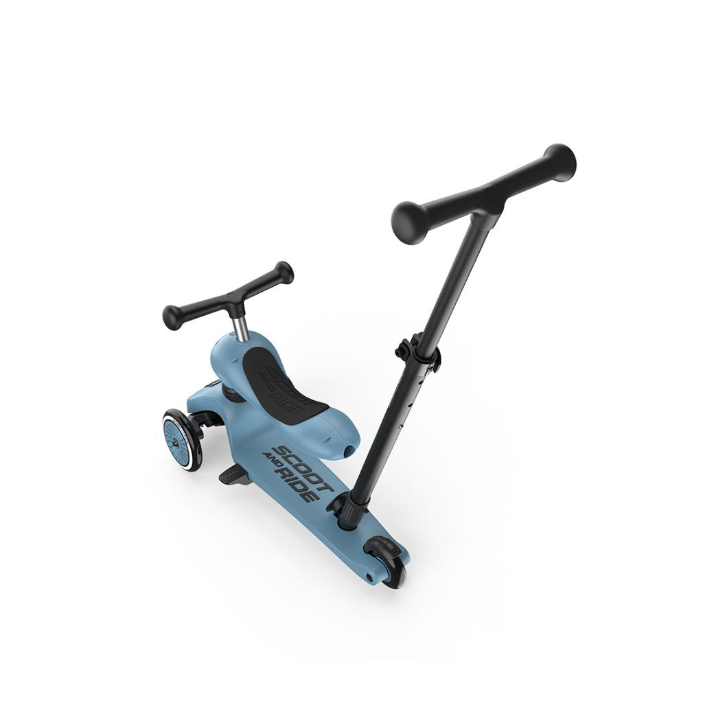 Scoot and Ride Loopfiets Highwaykick 1 Push & Go Steel