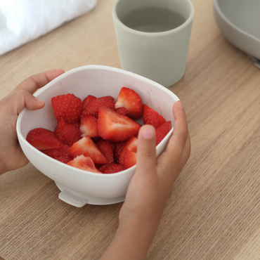 Béaba Set repas 4 pièces silicone Sage Green