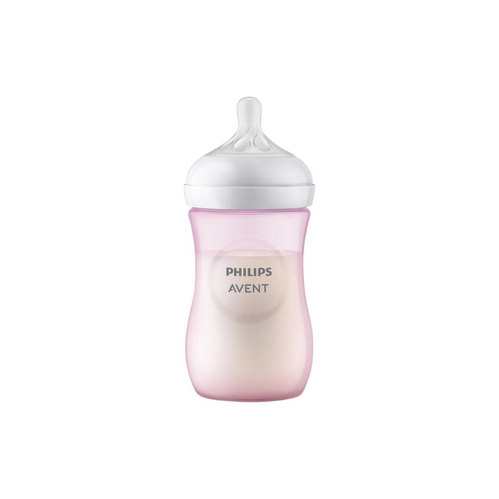 Philips AVENT Zuigfles Natural Response roze 260 ml