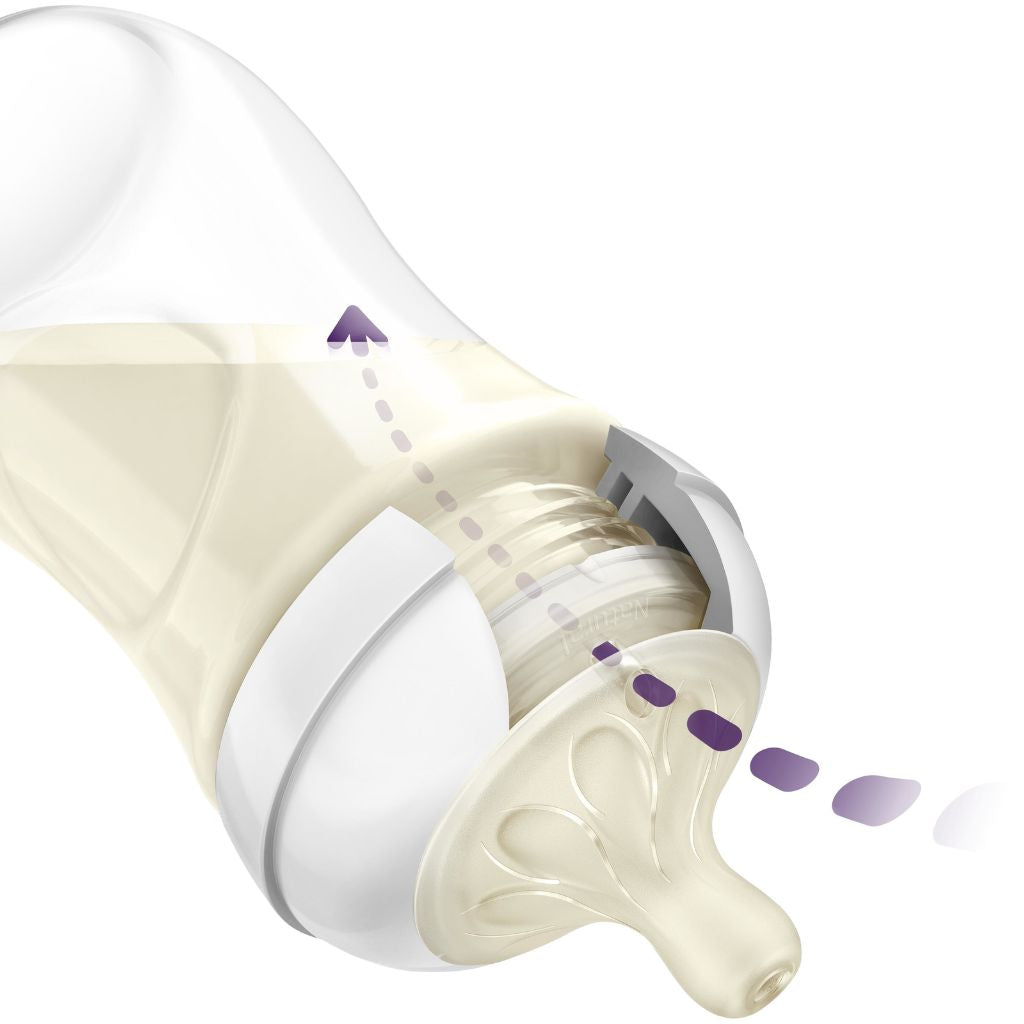 Philips AVENT Zuigfles Natural Response transparant 260 ml - 3 stuks