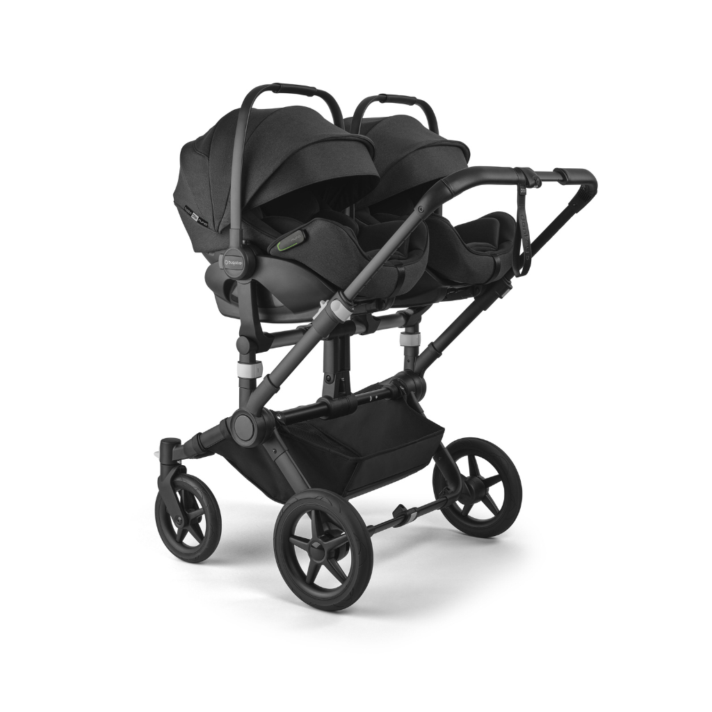 Bugaboo Draagbare autostoel Otter by Nuna R129 Groep 0+ Mineral Washed Black