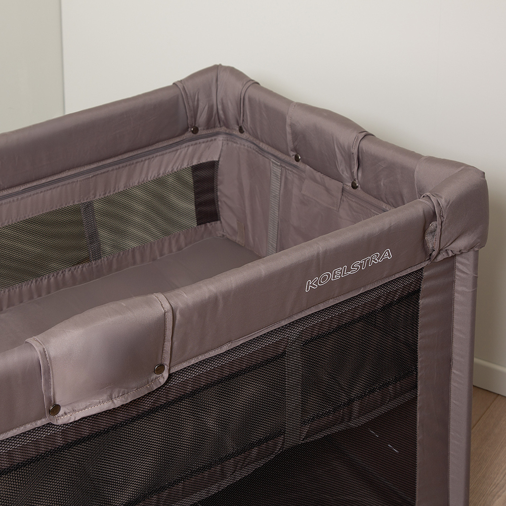 Koelstra Reisbed Travelsleeper T5 met verstelbare bodem Truffle Grey