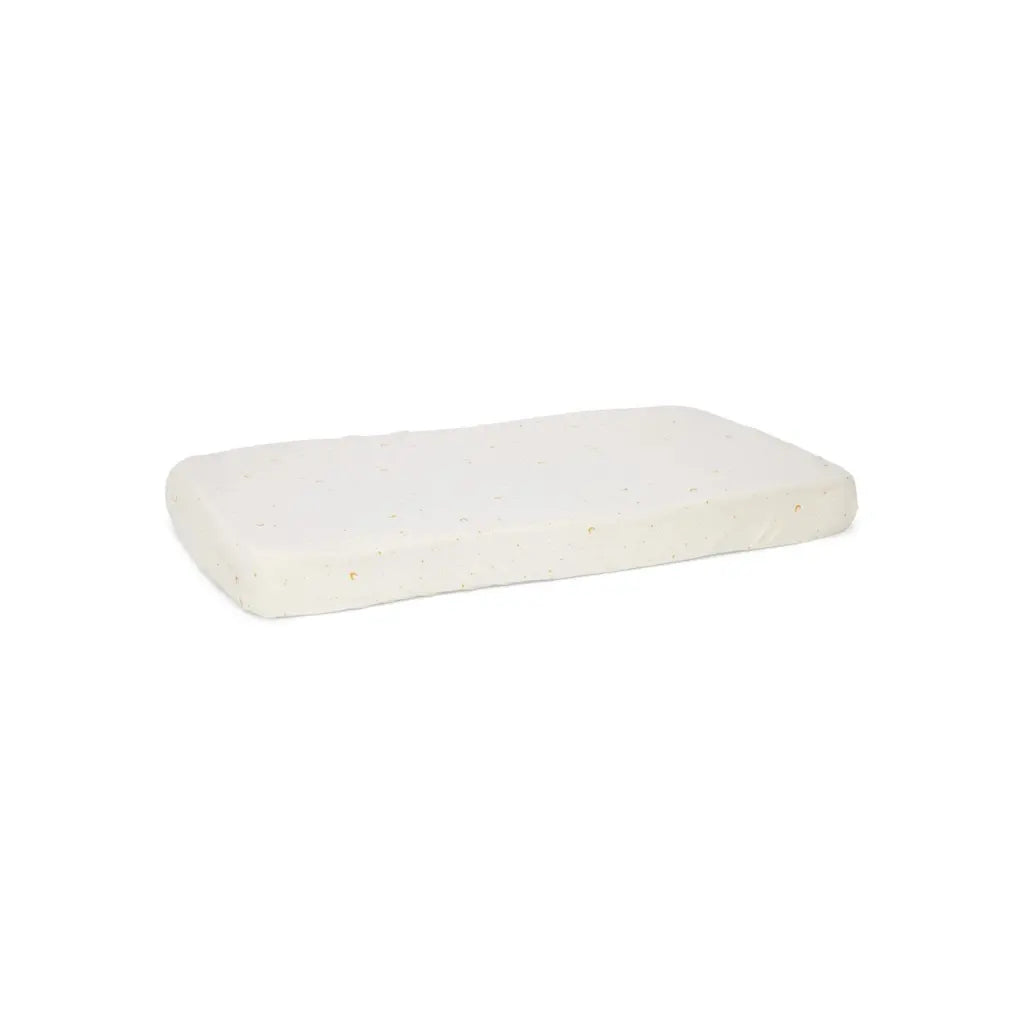Little Dutch Drap-housse pour berceau Moon & Stars blanc