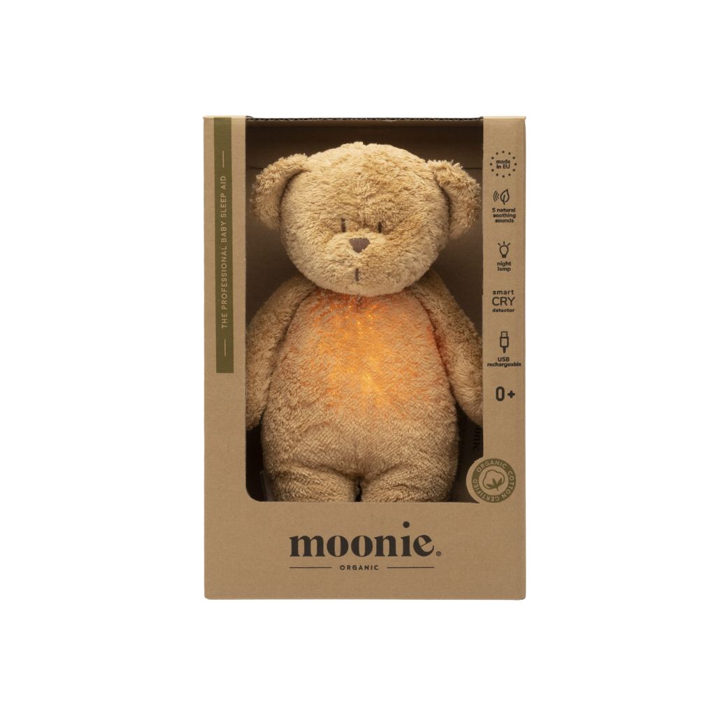 Knuffel met licht en geluid The Humming Bear Cappuccino Natur 2.0