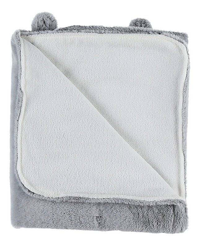 Noukie's Couverture pour berceau ou parc Mix & Match gris