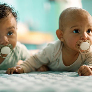 Philips AVENT Fopspeen + 0 maanden Ultra Soft beige, lichtgroen - 2 stuks