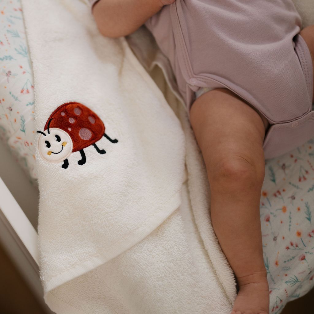 Dreambee Drap de bain Oscar Coccinelle Lg 70 x L 140 cm