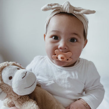 Difrax Fopspeen 0 - 6 maanden Natural Pure Collection Peach