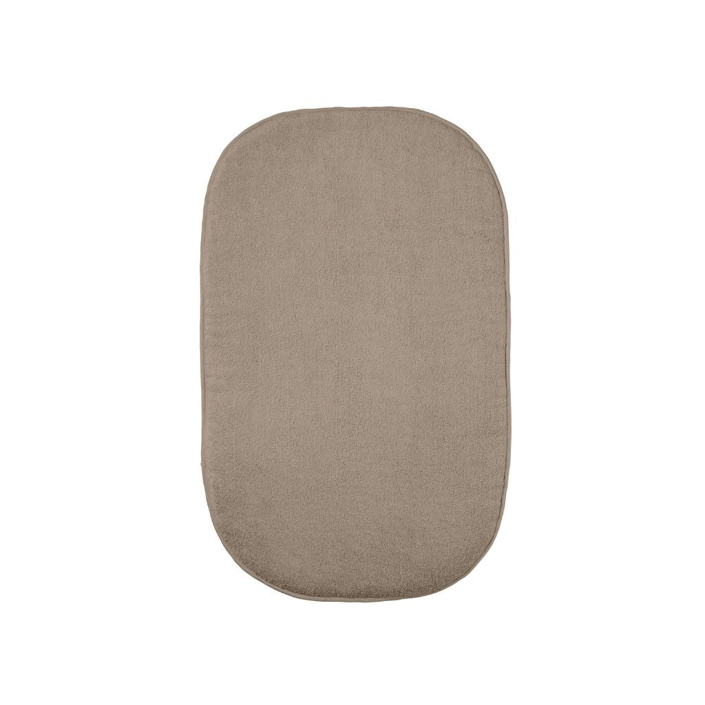 Nattou Matelas à langer Softy taupe + coussin réducteur taupe