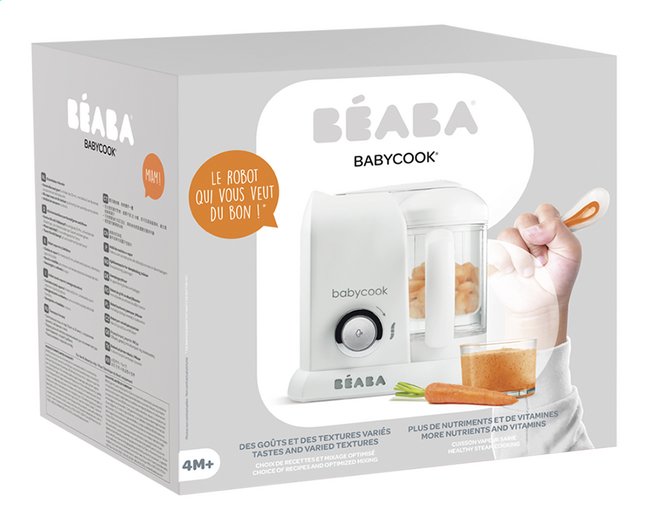 Béaba Stoomkoker-mixer Babycook Solo wit/zilver