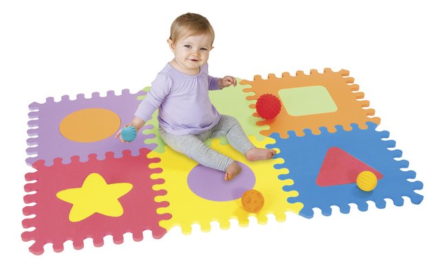 Infantino Tapis-puzzle Main Soft foam