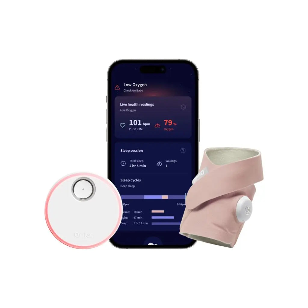 Owlet Dream Sock Dusty Rose