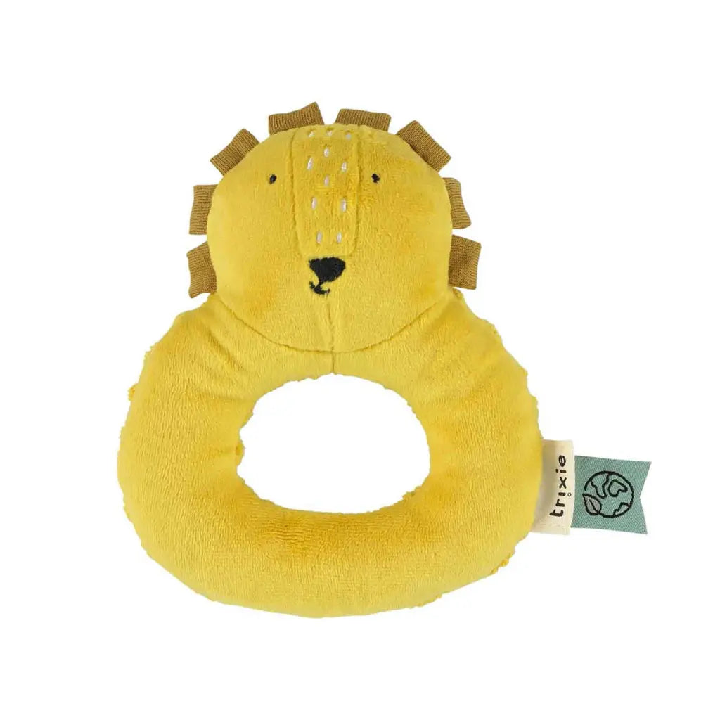 Trixie Baby Hochet Mr. Lion jaune
