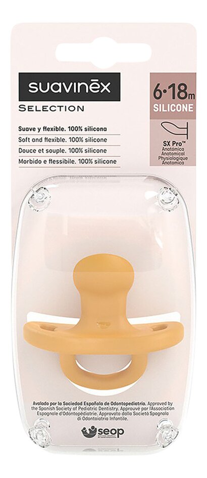 Suavinex Sucette 6 - 18 mois Smoothie moutarde