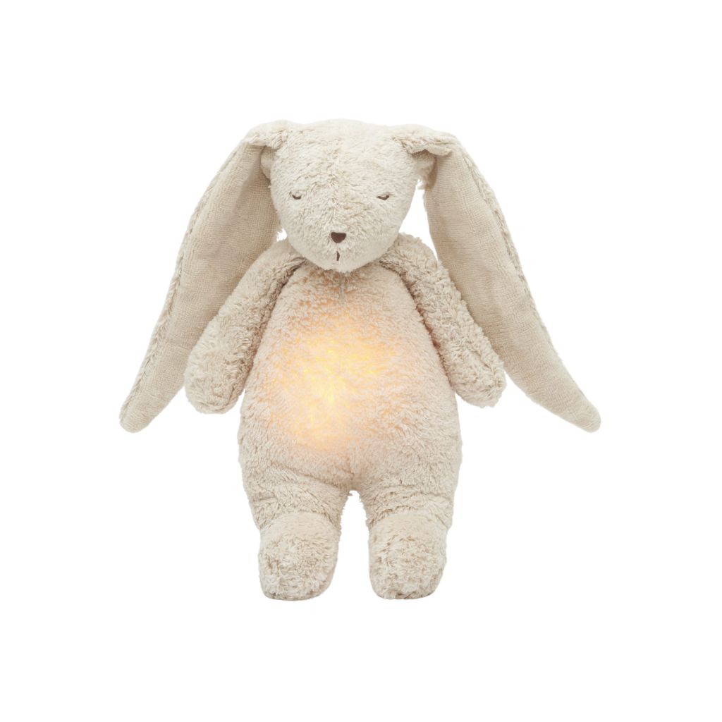 Knuffel met licht en geluid The Humming Bunny Sand Natur 2.0