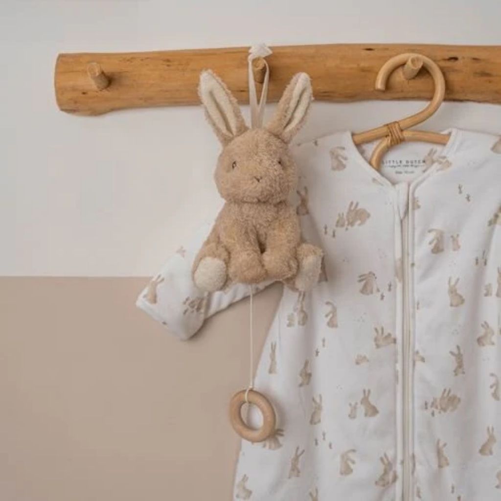 Little Dutch Muzikale knuffel Baby Bunny 25 cm
