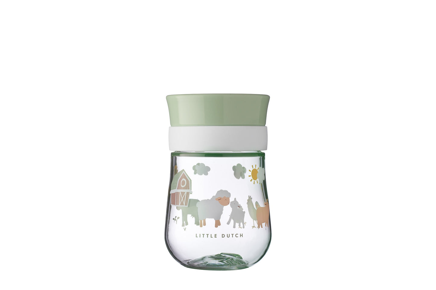 Mepal Gobelet d'apprentissage 360° Mio Little Farm 300 ml vert