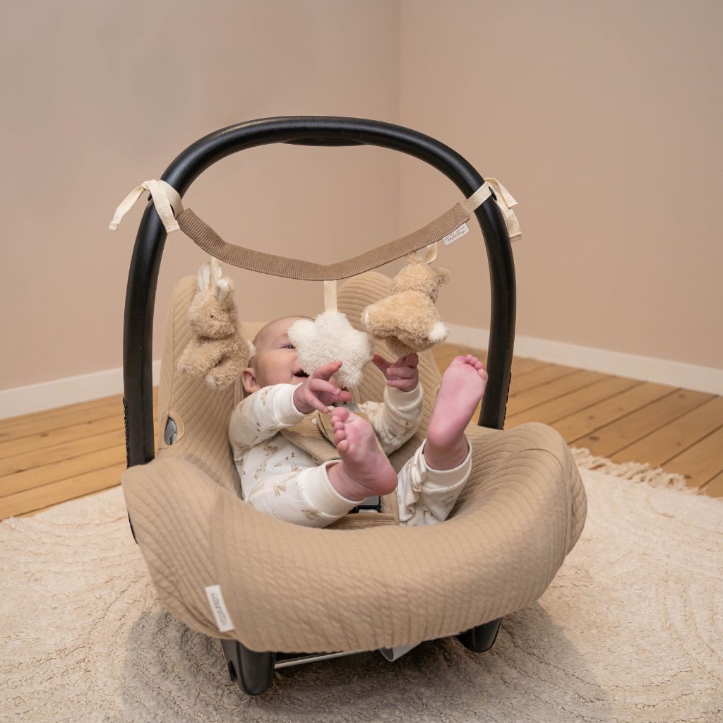 Little Dutch Autostoelhoes Pure beige