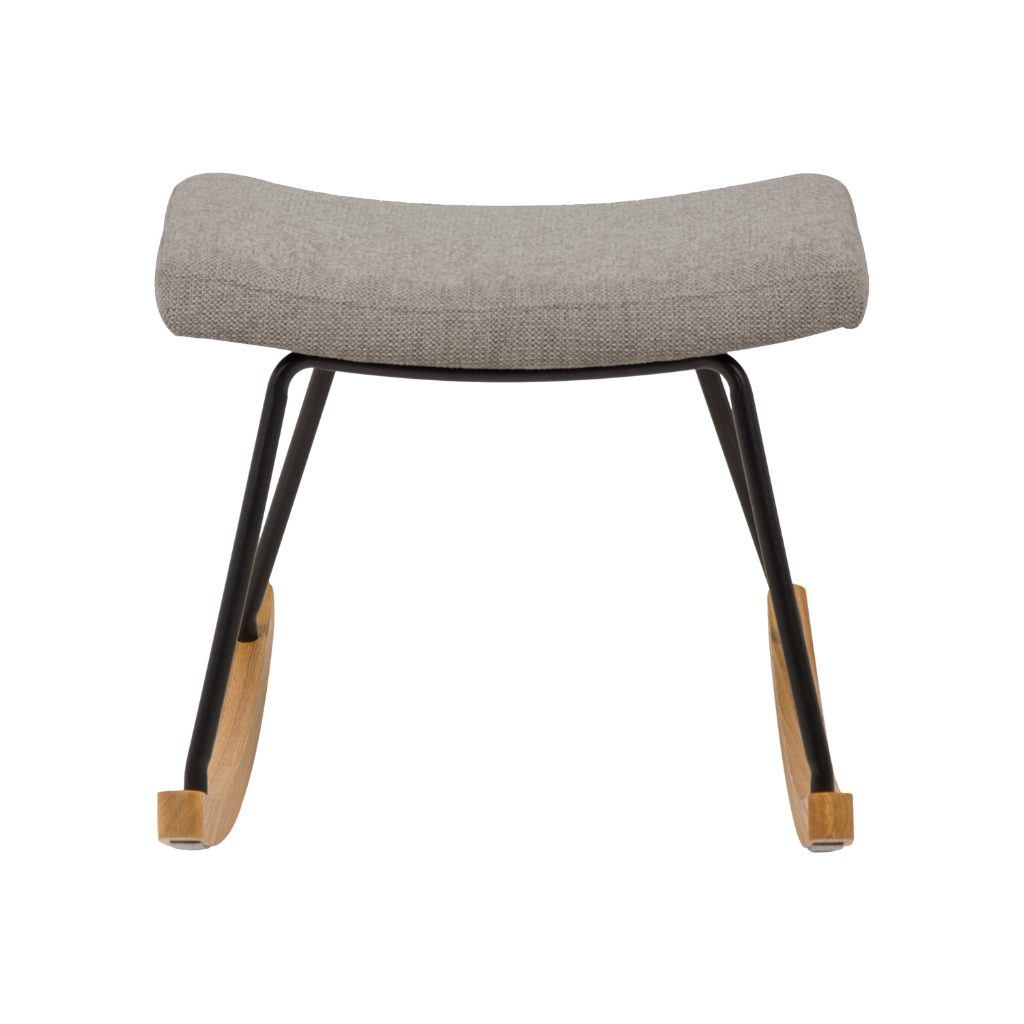 Quax Repose-pieds Rocking Hocker De Luxe Sand Grey