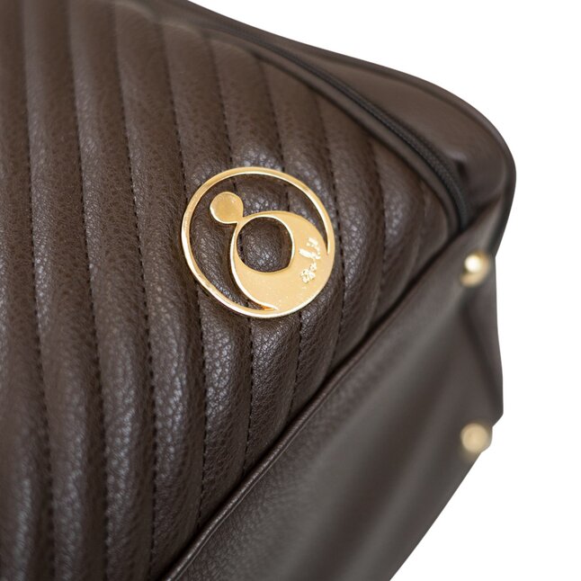 Isoki Sac à langer Double Zip Chocolate