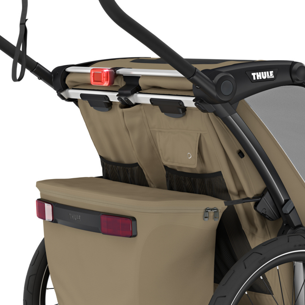 Thule Remorque de vélo Chariot Cross double Faded Khaki