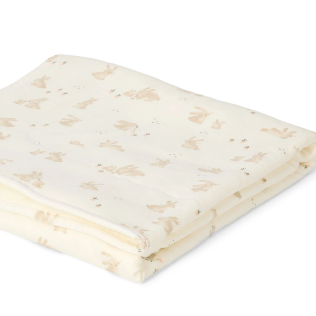 Little Dutch Wiegdeken Newborn Naturals Baby Bunny wit