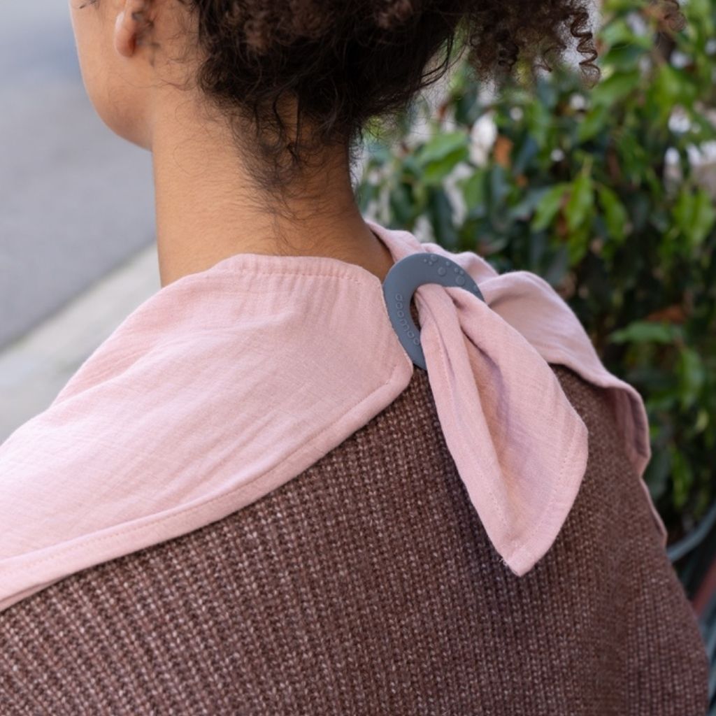 doomoo Echarpe d'allaitement Mom'n Play Tetra Pink