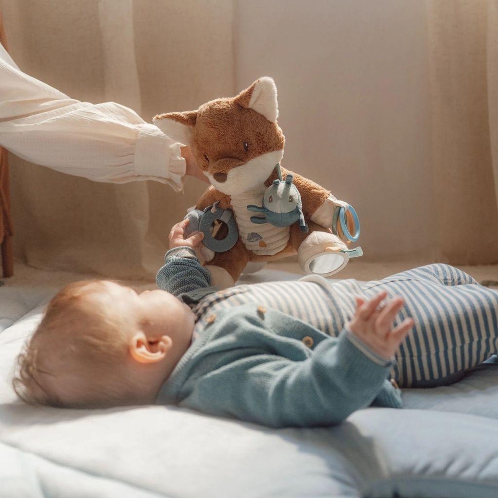 Little Dutch Peluche d'activité Forest Friends Renard 27 cm