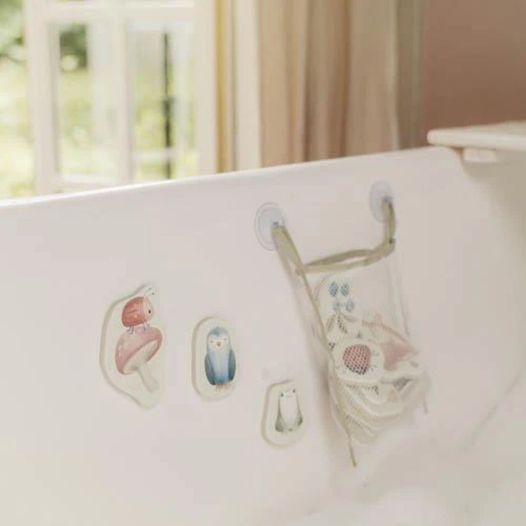 Little Dutch Badspeelgoed foam figuren Forest Friends & Fairy Garden - 16 stuks