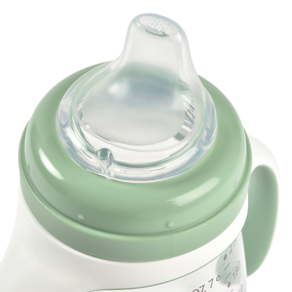 Béaba Gobelet d'apprentissage 2-en-1 210 ml Sage Green