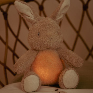 Little Dutch Peluche avec son et lumière Baby Bunny