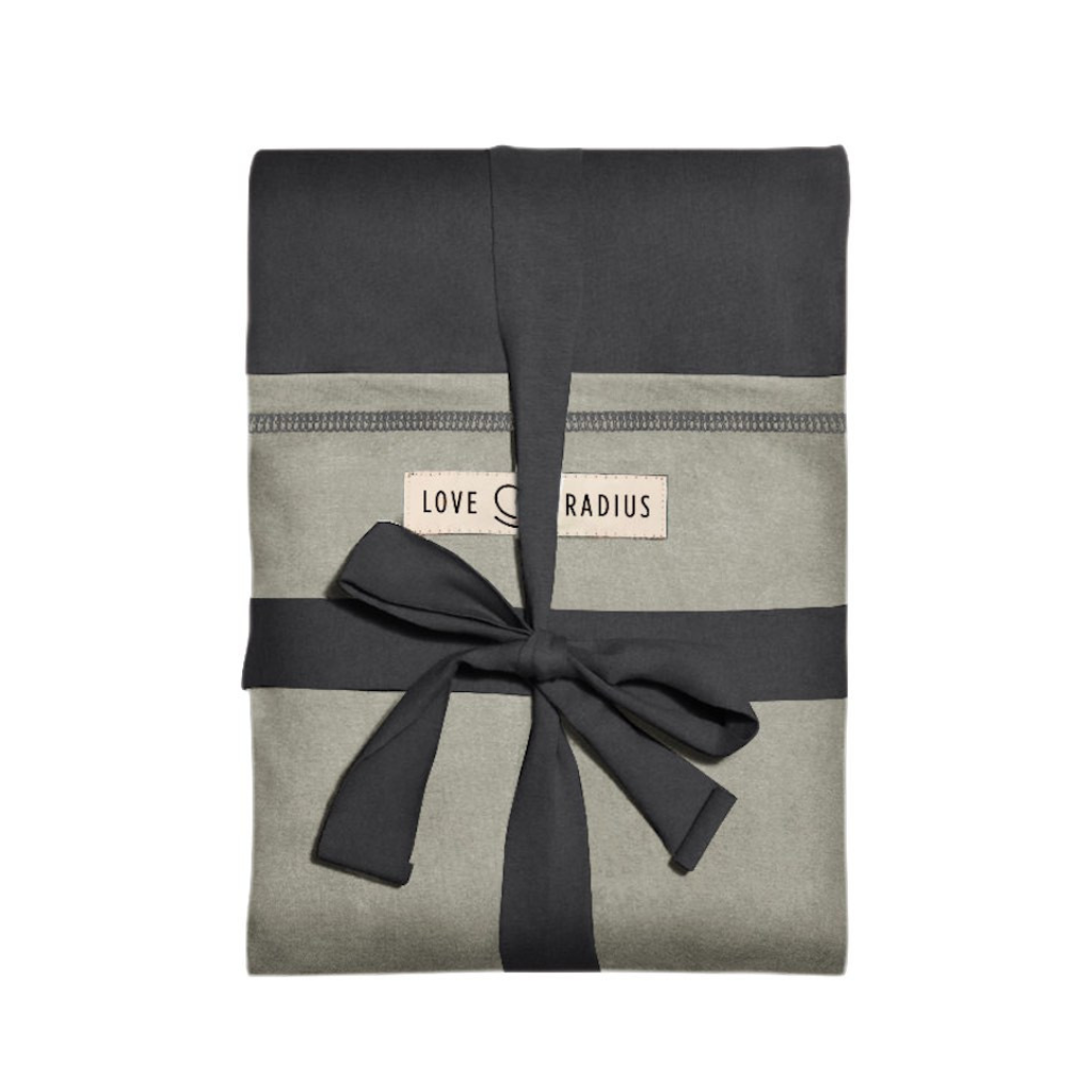 Draagdoek, Je porte Mon Bébé, Originale, rekbaar, 490cm, charcoal grey/ olive grey